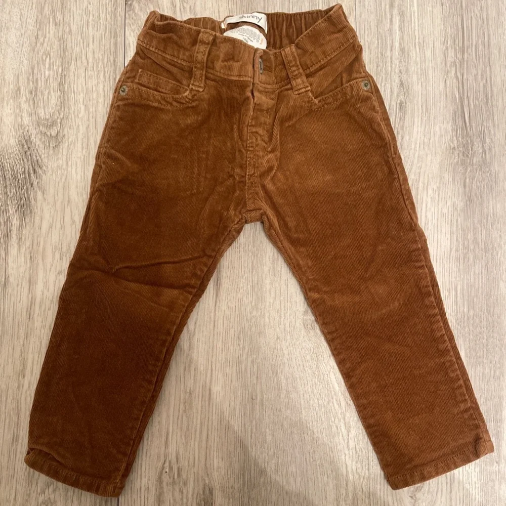Gymboree 18-24 Months Boys Outfit flannel top and Corduroy pants
